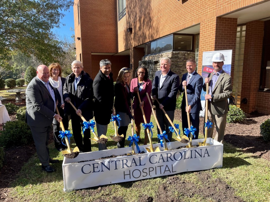 Central Carolina Hospital Ground Breaking Ceremony Photo