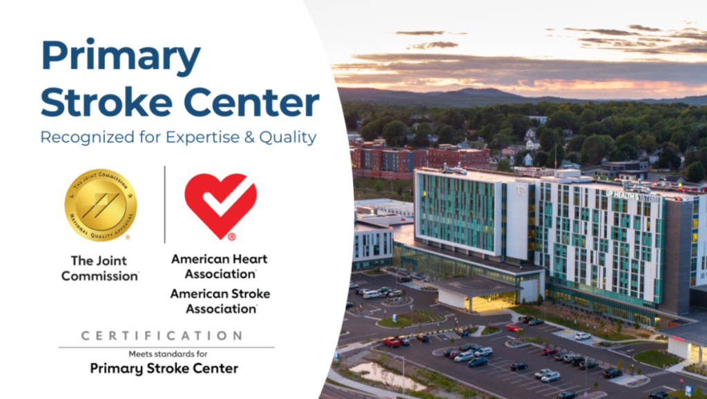  Marquette Awarded Primary Stroke Center Certification from the Joint Commission